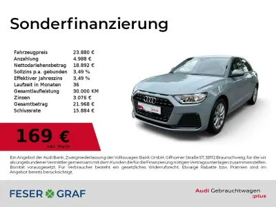 Gebraucht Audi A1 Sportback Advanced Plus 116 PS (85 kW) 2025 Pfeilgrauperleffekt Kleinwagen