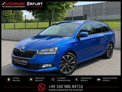Gebraucht Skoda Fabia Drive 95 PS (69 kW) 2021 Blau Kleinwagen