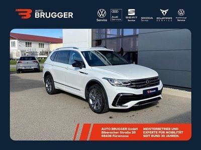 Gebraucht VW Tiguan Allspace R-line 190 PS (139 kW) 2023 Weiß (pure white) SUV