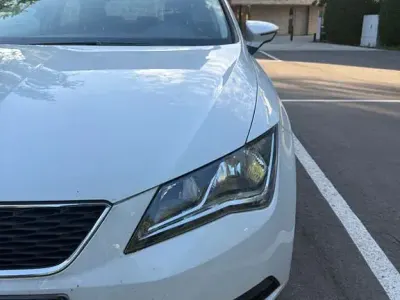 Gebraucht Seat Leon SC CONNECT 110 PS (80 kW) 2016 Weiß Kleinwagen