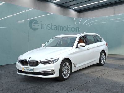 gebraucht BMW 530 d Tou. LUXURY LINE*StndHzg AHK 360°Kam Leder