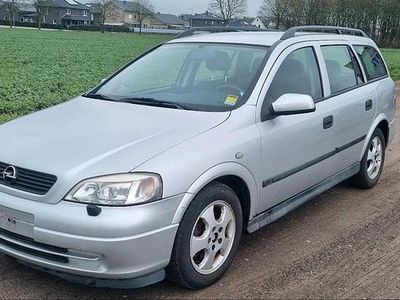 Gebraucht Opel Astra 2001 Silber Kombi