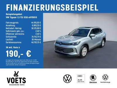 Gebraucht VW Tiguan Elegance 177 PS (130 kW) 2025 Silber SUV