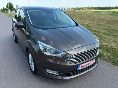 Gebraucht Ford C-MAX Titanium 125 PS (91 kW) 2016 Braun Van / Kleinbus
