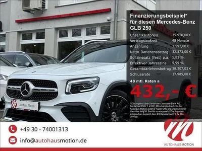 Gebraucht Mercedes GLB250 AMG line 224 PS (164 kW) 2021 Weiß SUV