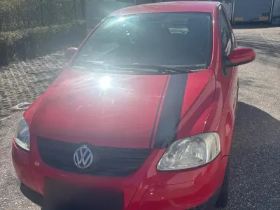 Brugt VW Fox 55 HK (40 kW) 2006 Rød Hatchback