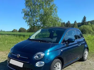 Gebraucht Fiat 500C Lounge 105 PS (77 kW) 2017 Blau Cabrio
