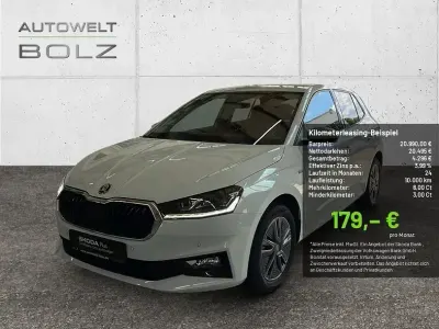 Gebraucht Skoda Fabia Tour 116 PS (85 kW) 2025 Moonweiß perleffekt Kleinwagen