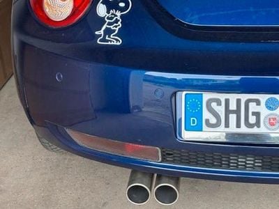 Gebraucht VW New Beetle 102 PS (75 kW) 2009 Blau Kleinwagen