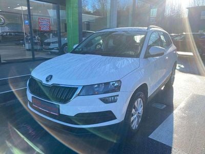 Gebraucht Skoda Karoq Active 116 PS (85 kW) 2021 Weiß SUV