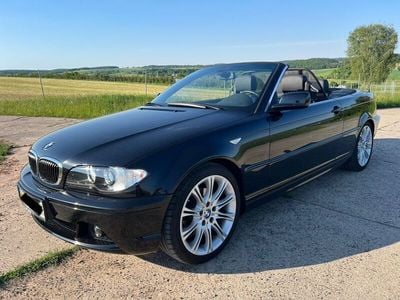 Gebraucht BMW 320 Cabriolet Comfort Edition 170 PS (125 kW) 2005 Schwarz Cabrio
