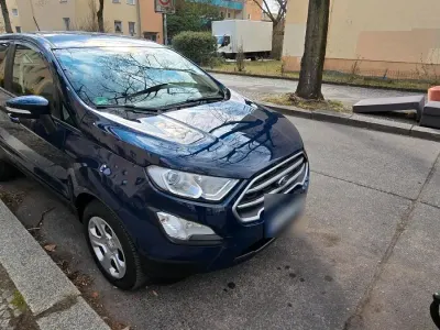 Gebraucht Ford Ecosport Trend 101 PS (74 kW) 2018 Blau SUV