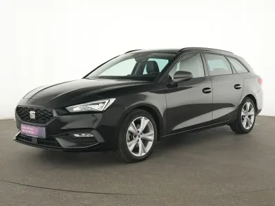 Usado Seat Leon FR 150 HP (110 kW) 2022 Preto Carrinha
