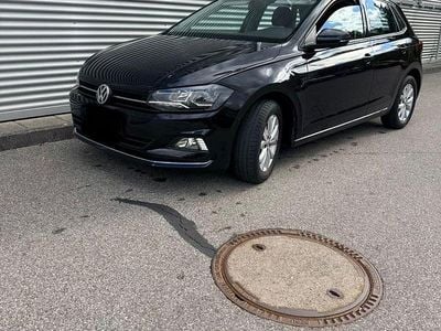 Usado VW Polo Highline 95 HP (69 kW) 2019 Preto Citadino