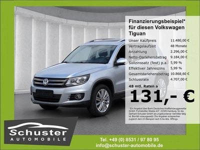 Gebraucht VW Tiguan Cup 140 PS (102 kW) 2014 Silber SUV