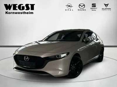 Neu Mazda 3 Exclusive-Line 186 PS (136 kW) 2026 Platinum quartz Limousine