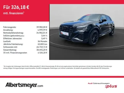 Usata Audi Q2 S-Line 150 CV (110 kW) 2025 Nero SUV
