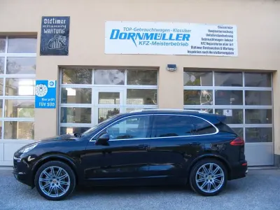 Gebraucht Porsche Cayenne S 420 PS (308 kW) 2014 Tiefschwarz (metallic) SUV