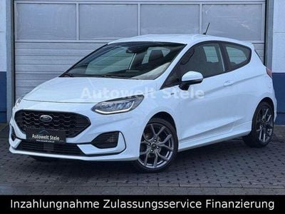 Begagnad Ford Fiesta ST-Line 155 HK (114 kW) 2022 Vit Halvkombi
