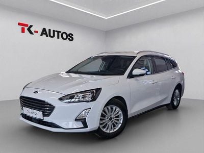 Gebraucht Ford Focus Titanium 150 PS (110 kW) 2020 Frozen white Kombi