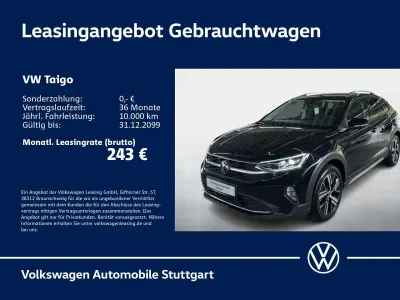 Gebraucht VW Taigo Style 110 PS (80 kW) 2023 Schwarz SUV