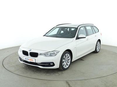 Gebraucht BMW 318 Sport Line 136 PS (100 kW) 2015 Weiß Kombi