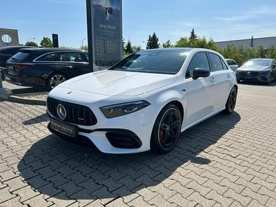 Gebraucht Mercedes A45 AMG AMG 421 PS (309 kW) 2024 Weiß (polarweiss  unilack) Limousine
