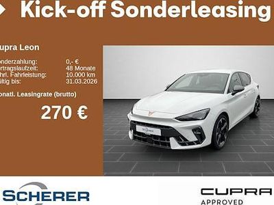 Gebraucht Cupra Leon 150 PS (110 kW) 2025 Weiß Limousine