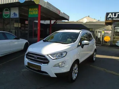 Gebraucht Ford Ecosport Titanium 125 PS (91 kW) 2021 Weiß SUV