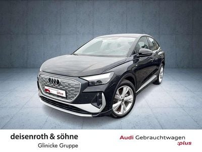 Gebraucht Audi Q4 e-tron S-Line 125 kW (170 PS) 2022 Mythosschwarz metallic SUV