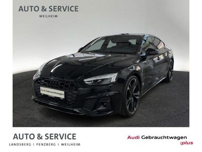 Gebraucht Audi A5 Sportback S-Line 286 PS (210 kW) 2022 Mythosschwarz metallic Kleinwagen