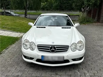 Gebraucht Mercedes SL350 AMG 245 PS (180 kW) 2006 Weiß Cabrio