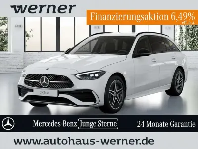 Gebraucht Mercedes C300e Advanced 313 PS (230 kW) 2023 Unilack polarweiß Kombi