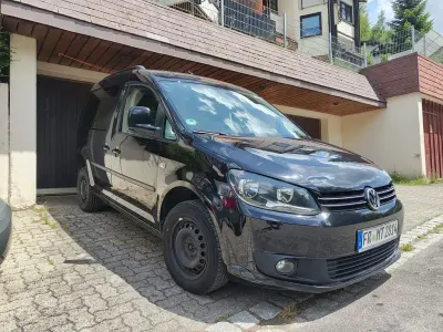 Gebraucht VW Caddy Comfortline 110 PS (80 kW) 2012 Schwarz Van / Kleinbus