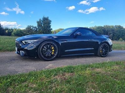 Gebraucht Mercedes SL43 AMG AMG 381 PS (280 kW) 2022 Schwarz Cabrio