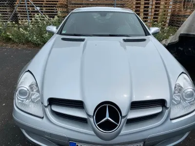 Gebraucht Mercedes SLK200 163 PS (119 kW) 2004 Silber Cabrio