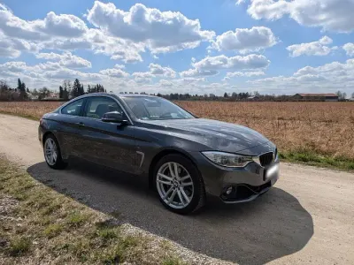 Begagnad BMW 435 Sport Line 313 HK (230 kW) 2014 Grå Sportkupé