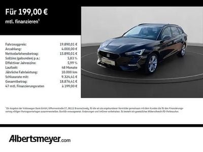 Second-hand Seat Leon Beats 150 CP (110 kW) 2021 Negru Break