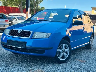 Gebraucht Skoda Fabia 60 PS (44 kW) 2003 Blau Kleinwagen