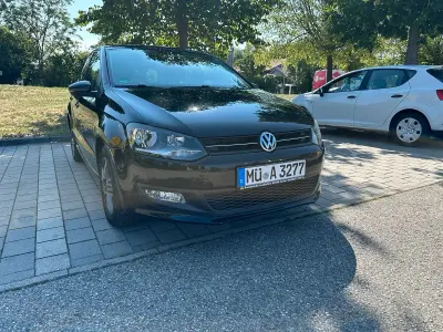 Gebraucht VW Polo 90 PS (66 kW) 2010 Schwarz Kleinwagen