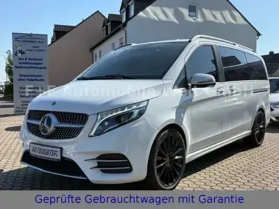 Gebraucht Mercedes V300 AMG line 239 PS (175 kW) 2021 Weiß Van / Kleinbus
