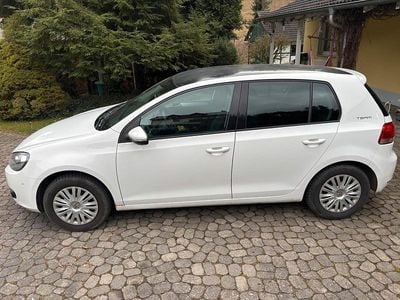 Brugt VW Golf VI Team 105 HK (77 kW) 2010 Hvid Hatchback