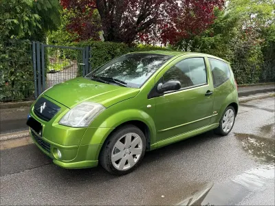 Gebraucht Citroën C2 VTR Sport 73 PS (53 kW) 2006 Grün Kleinwagen