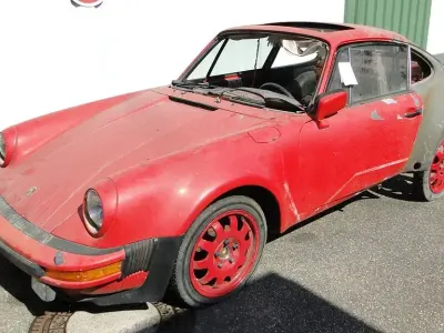 Second-hand Porsche 930 Turbo 260 CP (191 kW) 1976 Roșu Coupe