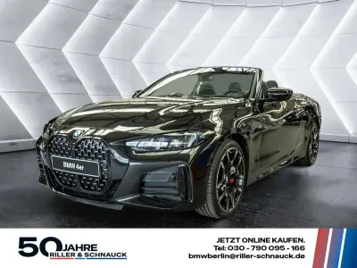 Neu BMW 420 Cabriolet M Sport 184 PS (135 kW) 2025 Black sapphire Cabrio