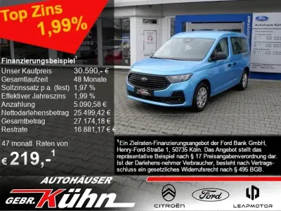 Neu Ford Tourneo Connect Trend 2026 Blau Van / Kleinbus