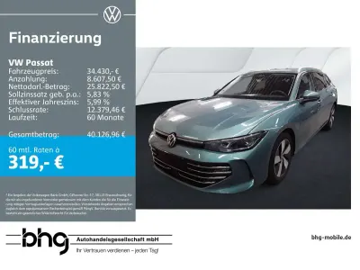 Gebraucht VW Passat Elegance 150 PS (110 kW) 2025 Maripositgrün metallic Kombi