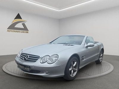 Gebraucht Mercedes SL350 245 PS (180 kW) 2003 Silber Cabrio