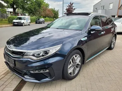 Gebraucht Kia Optima Hybrid Spirit 154 PS (113 kW) 2020 Blau Limousine