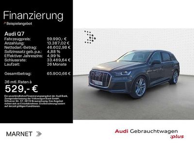 Gebraucht Audi Q7 S-Line 286 PS (210 kW) 2022 Grau SUV